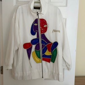 A one of a kind Picasso inspired jacket
